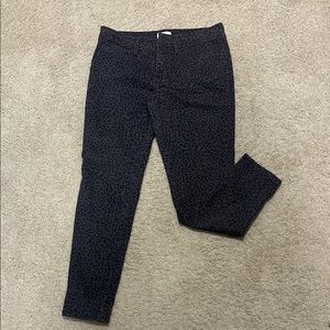 Women’s Black Leopard Print Pants